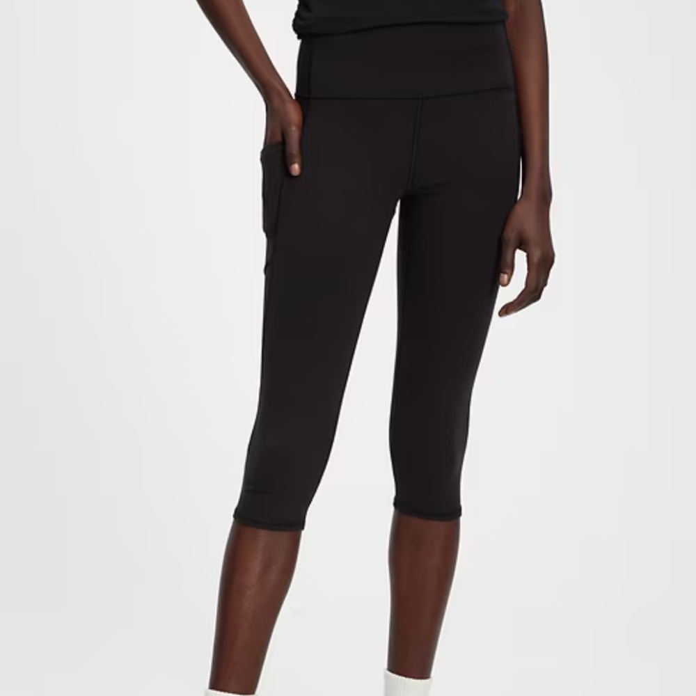 GapFit PowerMove High Rise Crop Leggings